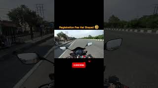 Registration Fee Hai Shayad 🤣 youtubeautovlogerautomobilefunnyautovloggermotovlogcarmotovlog [upl. by Lawford]