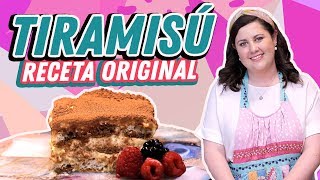 Receta de Tiramisù original con queso mascarpone  Hasta la Cocina con Lucía Mena [upl. by Muhammad]