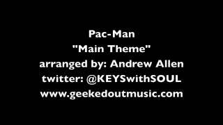 PacMan Main Theme  Jazz Piano Trio [upl. by Nnawaj]