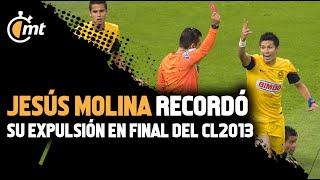 ‘No había VAR para mi desgracia’ Jesús Molina recordó su expulsión en Final del CL2013 [upl. by Barrus232]