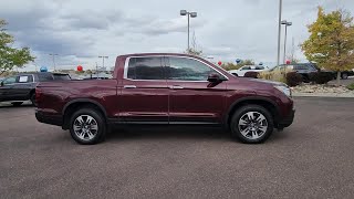 2019 Honda Ridgeline RTLE CO Southern Colorado Colorado Springs El Paso County Colorado Po [upl. by Dulsea70]