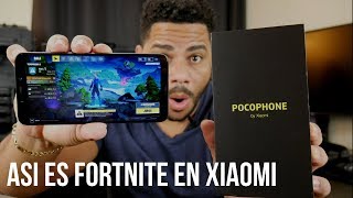 Xiaomi Pocophone F1 FORTNITE [upl. by Ydnyc]