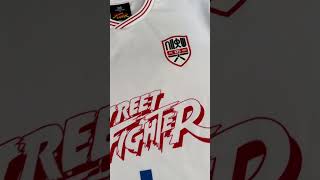 Team Ryu or Team Ken Street Fighter jerseys live on Kickstarter for 11 more days 👊 [upl. by Idnahs]