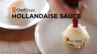 Get Softer Lighter Hollandaise Sauce With a Whipping Siphon [upl. by Netsrejk]