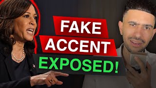 Kamala Harris Caught FAKING Her Accent  Identity Crisis [upl. by Marcella759]