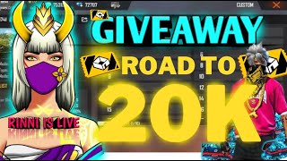 FREEFIRE LIVE REDEEM CODE GIVEAWAYLIVE FF CUSTOM ROOM LIVE TEAMCODE GIVEAWAY DIAMOND GIVEAWAY [upl. by Fromma]