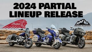 2024 Indian Motorcycle Initial Release  What Changes and What Stays the Same Nov 9 2023 Update [upl. by Etnad793]