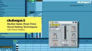 Ableton Live Tutorial Stutter Gate RealTime Vocal Gating Techniques [upl. by Cela145]