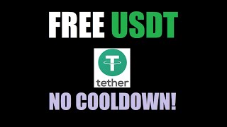 FREE USDT FAUCET  0 MINUTES COOLDOWN FaucetPay withdrawal [upl. by Stephania356]