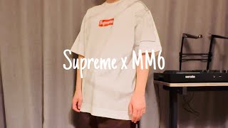 【購入品紹介】Supreme x MM6 maison margiela [upl. by Steinman751]