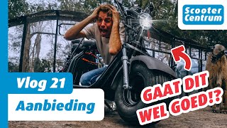 DEZE AANBIEDING LOOPT UIT DE HAND   VLOG 12  ELEKTRISCHE SCOOTERS [upl. by Mell]