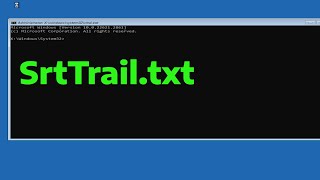 How To Fix SrtTrailtxt Log Error in Windows [upl. by Meng928]