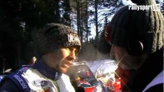 rallysporthu WRC 2012 rd 2 Rally Sweden shakedown [upl. by Auhesoj961]