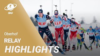 Oberhof 2023 Men Relay Highlights [upl. by Yann]