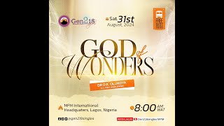 GOD OF WONDERS  GEN218 SINGLES PROGRAMME AUGUST EDITION [upl. by Ravi]