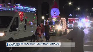 2024 IBEW Holiday Lighted Parade [upl. by Arik]