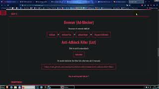 Как скрыть блокировщик рекламы адблок adblock [upl. by Dredi]