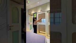 Slide into Style Modern Sliding Wardrobe Designs for Bedrooms sliding wardrobe shorts [upl. by Coy]