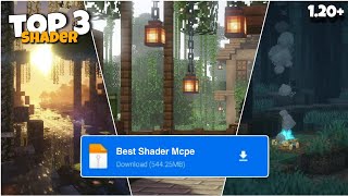 Top 3 Shaders For Minecraft Pe 120  Best Shader For Mcpe 120 [upl. by Genevieve798]