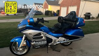 2013 Honda goldwing level 3 abs blue [upl. by Stace]