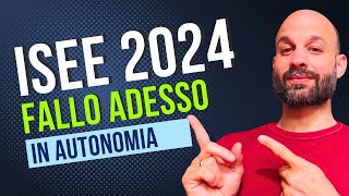 ISEE 2024 il TUTORIAL DEFINITIVO per compilarlo in modo VELOCE e PRATICO isee2024 inps tutorial [upl. by Aubine86]