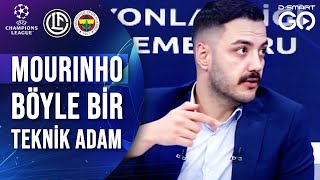 Yağız Sabuncuoğlu Fenerbahçenin Kulübesinde Üst Düzey Bir İletişim Dehası Var [upl. by Allekram]