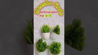 Artificial plant pot🌵☘️ useful🍂youtube🌸meesho ytshorts🏵️shortvideo🌺unboxing [upl. by Travis35]