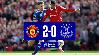 MAN UNITED 20 EVERTON  Premier League highlights [upl. by Adnarb]