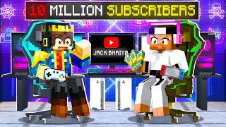 JACK Hits 10 MILLION Subscribers On YOUTUBE 😱 [upl. by Ydnew641]