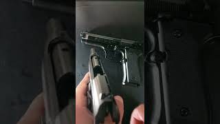 bruni 84 9mm pistola a salve replica berretta 92fs Vs 81 BB collection viral shortvideo reels [upl. by Spooner]