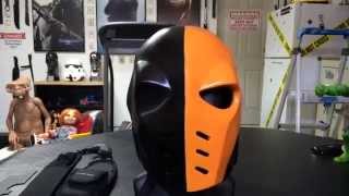 2014 SLADE DEATHSTROKE MASK REVIEW [upl. by Antonin912]