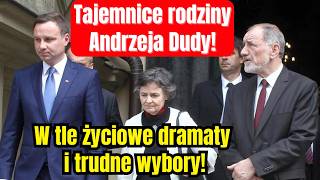 Tajemnice rodziny Prezydenta Dudy W tle życiowe dramaty i trudne wybory [upl. by Nedda236]