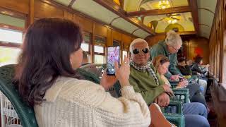 Train Ride  Fall Foliage Conway Scenic Railroad [upl. by Artied]