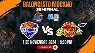 Baloncesto de Moca EN VIVO  La Cancha VS San Sebastián Semifinal  BSE 🏀 2024 [upl. by Lamp]