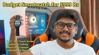 Best Budget Smartwatch for 5999Rs in India Watchout Elegant Gen2 Smartwatch Review [upl. by Alejoa]