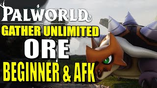 Palworld How To Get Unlimited Ore Beginner amp AFK Farm  Palworld Guide [upl. by Helaina]