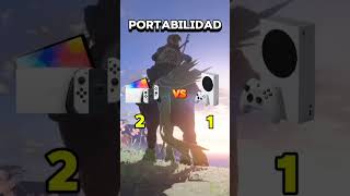 XBOX SERIES S VS NINTENDO SWITCH ¿cuál es mejor🤯 shorts viralvideo nintendo xbox vs gaming [upl. by Wendelin4]