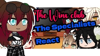 The Winx club amp The Specialists react to Miraculous night falls [upl. by Ystap]