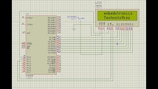 lcd interfacing with 8051 microcontroller tutorial 3 [upl. by Acila249]