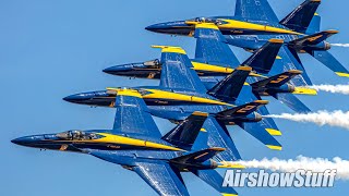 Blue Angels 2021 High Show  Super Hornets [upl. by Alcinia341]