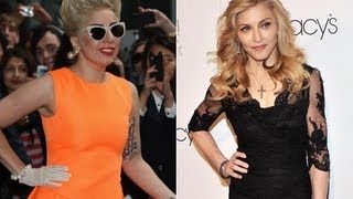 Lady Gaga Responds to Madonna Insult [upl. by Omari275]