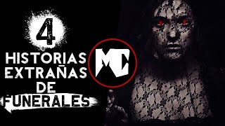 4 Historias EXTRAÑAS en Funerales│ MundoCreepy [upl. by Harhay]