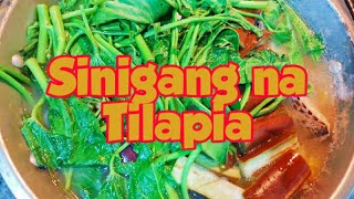 How to Cook Sinigang na Tilapia  Panlasang Pinoy  Sinigang na Isda Mels Recipe [upl. by Otreblada796]