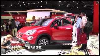 Fiat 500X  Salone di Parigi 2014 [upl. by Eniawd600]