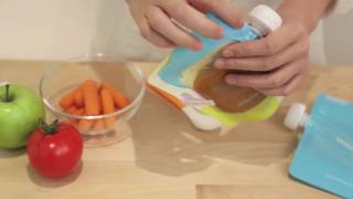 kidsme Reusable Food Pouch [upl. by Abbottson]