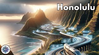 Asking AI how Honolulu will look in 2100 [upl. by Ingelbert]