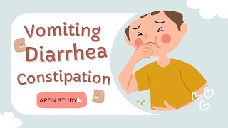 PHRMA  VomitingDiarrhea and Constipation  ARON STUDY [upl. by Arul]