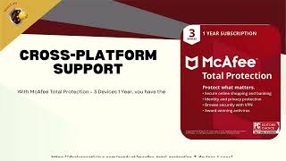 McAfee Total Protection – 3 Devices 1 Year Protect Your Devices Security [upl. by Hathcock756]