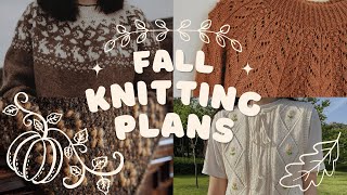 12 knitting patterns for fall  yarnyheart fiber art [upl. by Hsekar]