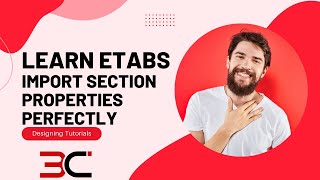 how to import properties in etabs [upl. by Malamud]